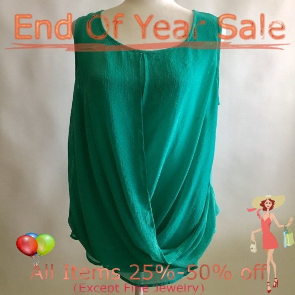 Pure Energy Sleeveless Top Size XL